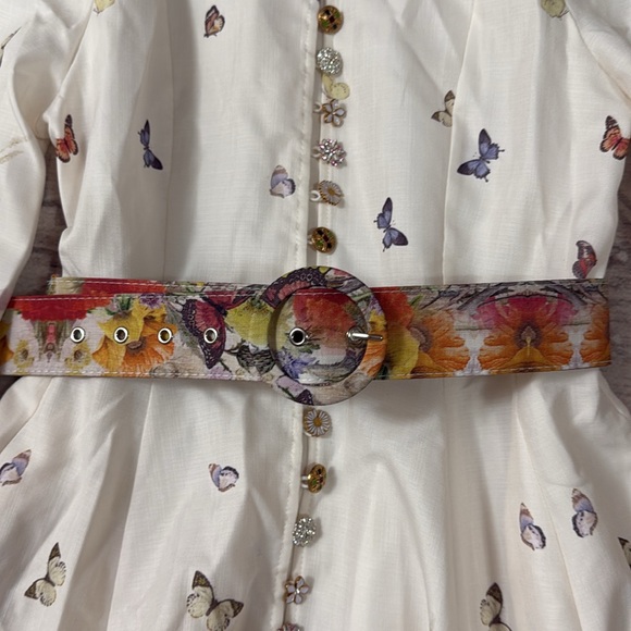 Floral Print Long Sleeve Dress - Picture 8 of 12